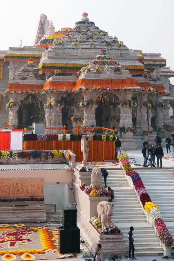 shri ram mandir ayodhya photo